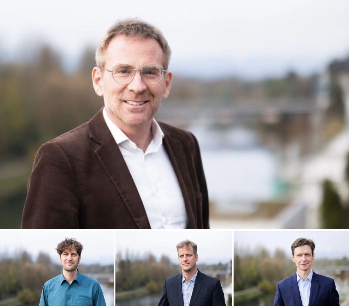 Vier Unternehmer mit Weitsicht 🌳